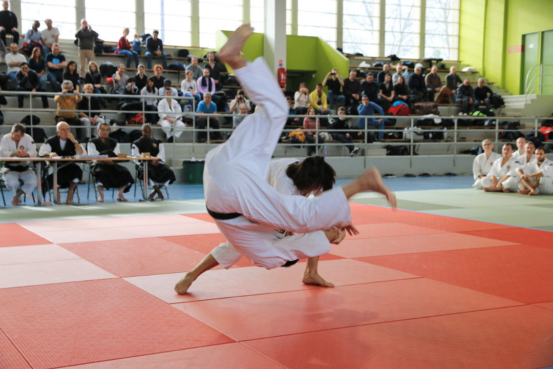 Combat cérémonial lors d'un stage nationnal